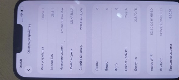 APPLE IPHONE 13 PRO MAX 256GB 890000700558