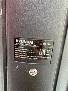 Портативная аудиосистема Hyundai H-MC170 890000742560