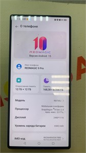 NUBIA Red Magic 9 Pro 12/256 890000694510