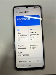 Realme Note 60 6/128 GB 890000661453