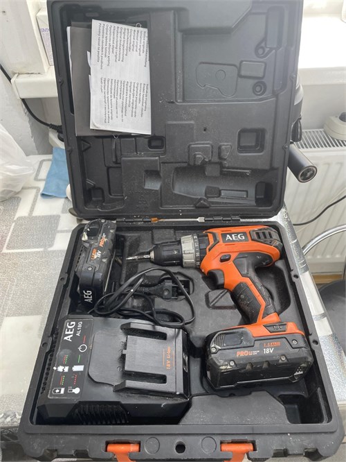 Ударная дрель-шуруповерт AEG BSB18G3 890000604318