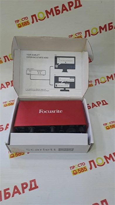 Внешняя звуковая карта FOCUSRITE Scarlett 2i2 3rd Gen 890000665845