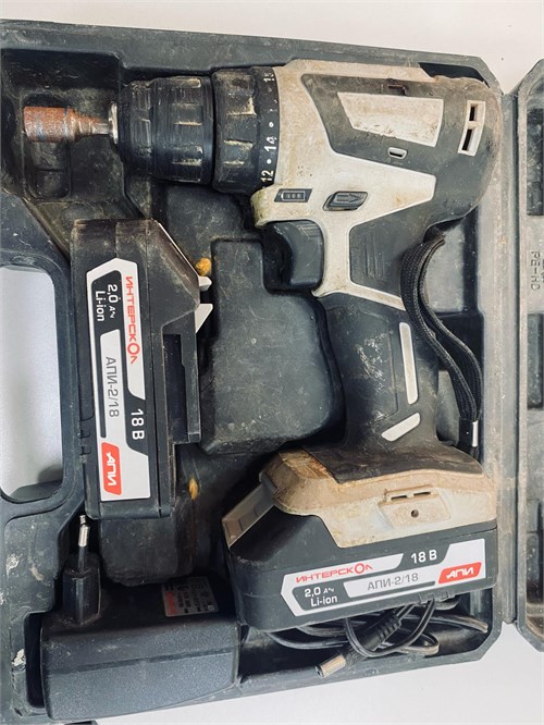 Аккумуляторная дрель-шуруповерт Интерскол ДА-10/18В 890000673627