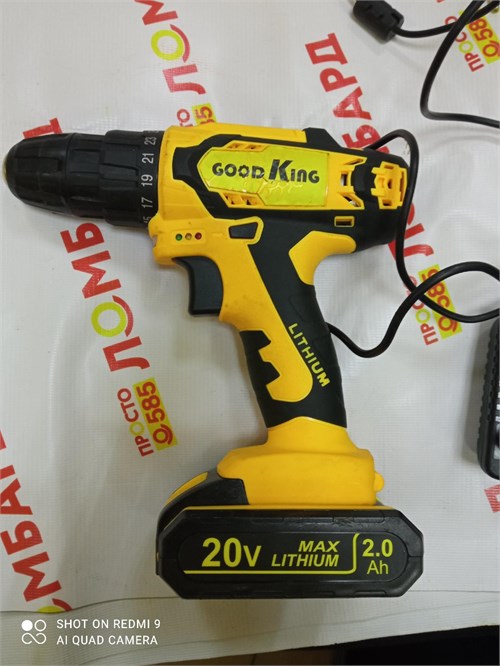 Дрель-шуруповерт GOODKING 20V 890000662977