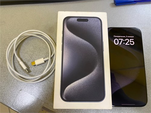 APPLE IPHONE 15 PRO 128 ГБ 890000684419