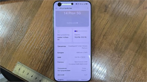 REALME 14 PRO+ 12/512 ГБ 890000685039