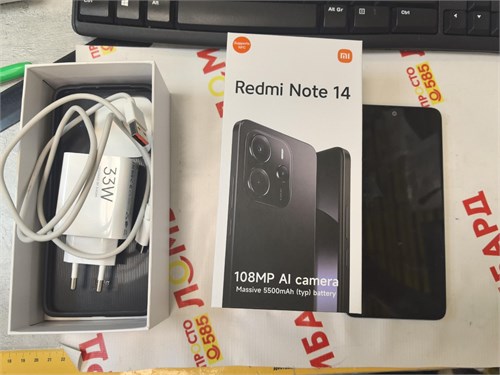XIAOMI REDMI NOTE 14 8/256 ГБ 890000687729