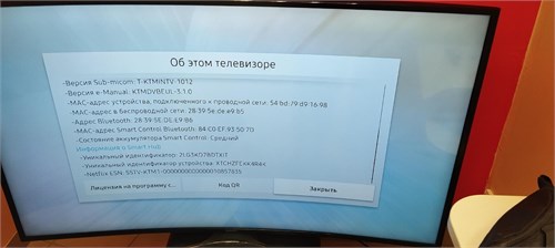 Телевизор Samsung UE49MU6300U 890000694582