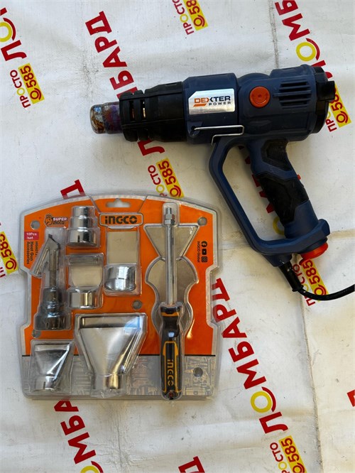 Фен технический Dexter Power HG-DP2000-LCD 890000689883