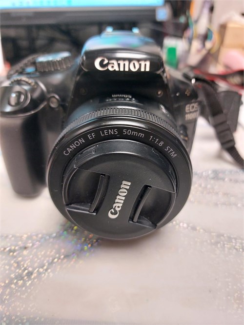 Зеркальная камера Canon EOS 1100D + Объектив Canon EF 50mm f/1.8 STM 890000734584