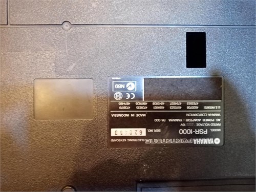 Yamaha PSR-1000 890000755124
