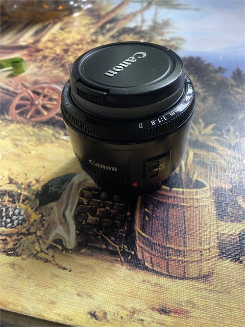 Объектив canon lens EF 50mm F1.8 II 890000759118