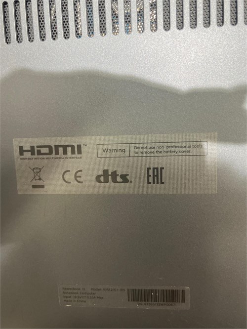 15.6" Ноутбук Xiaomi RedmiBook 15 XMA2101-BN 1115G4 890000759506