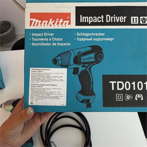 Ударный шуруповерт Makita TD0101 890000764010