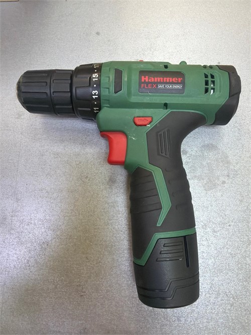 Аккумуляторная дрель Hammer FLEX 890000763547