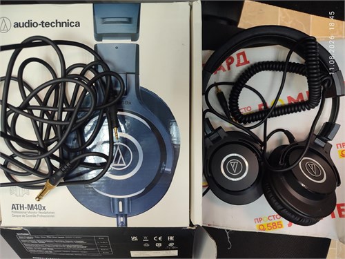 Проводные наушники Audio-Technica ATH-M40X 890000766561