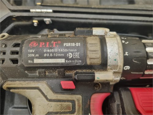 Дрель-шуруповерт P.I.T. PSR18-D1 890000766693