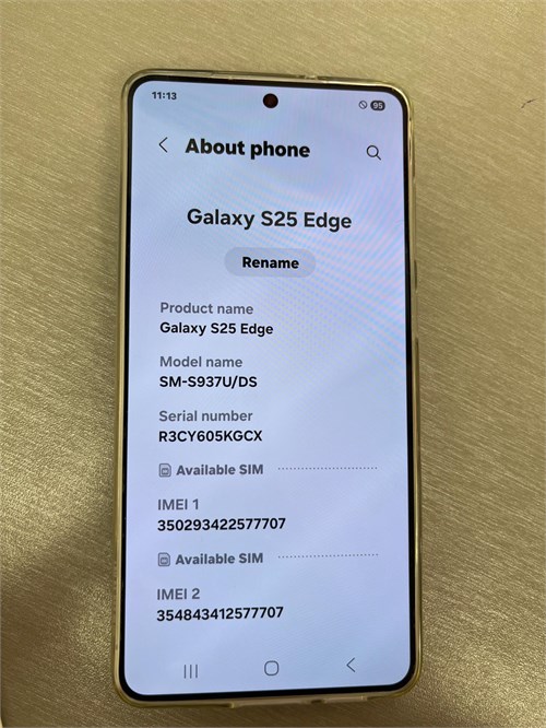 SAMSUNG GALAXY S25 EDGE 12/256 ГБ 890000765131