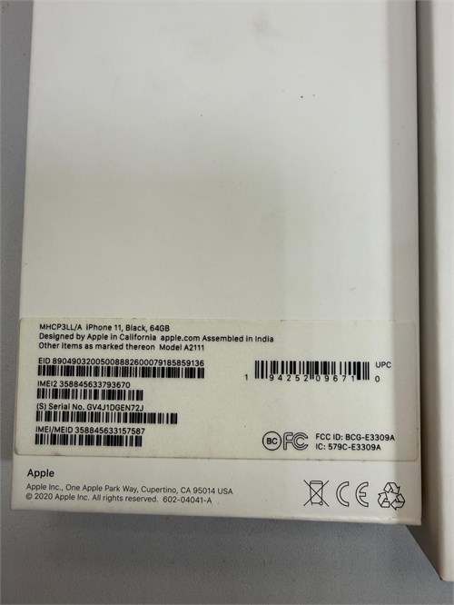 Apple Iphone 11 64 gb 890000768974