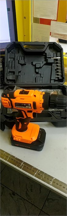 Аккумуляторная дрель-шуруповерт Вихрь ДА-18Л-2КА 890000772791