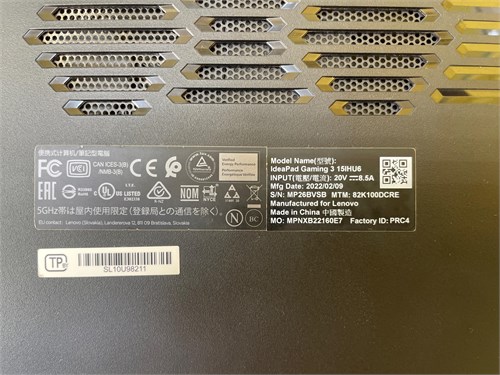 Lenovo 82K1 i5-11300h RTx 3050 890000771013