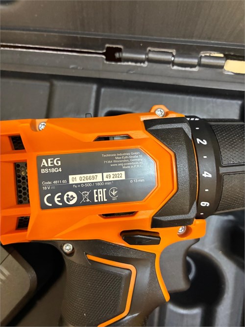 Дрель-шуруповерт AEG BS18G4 890000772166