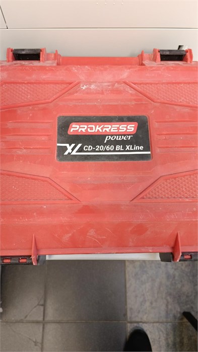 Аккумуляторная дрель-шуруповерт PROKRESSPOWER Li-ion 20V 2,0Ач CD-20/60 BL Xline 60Hm 890000777384