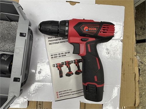 Аккумуляторный шуруповёрт Edon AD-12CA 890000777451