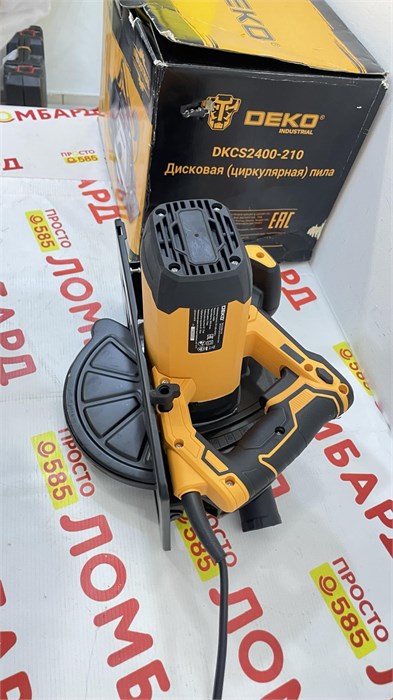 Дисковая циркулярная пила DEKO DKCS2400-210 890000780887