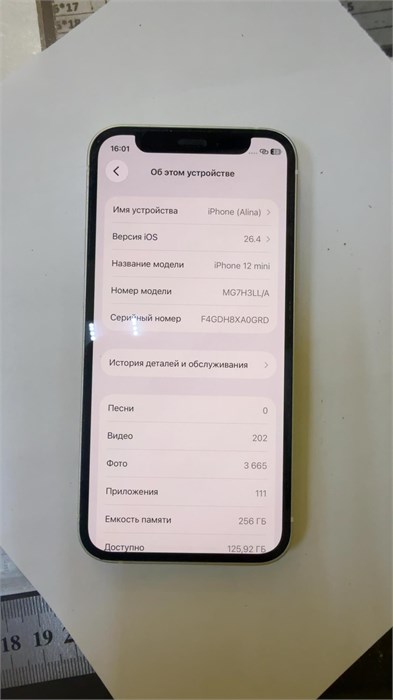 APPLE iPhone 12 Mini 256gb 890000778915
