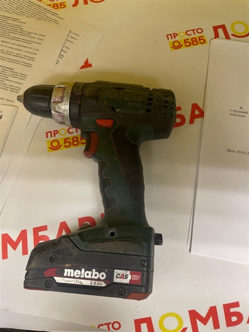 Аккумуляторная дрель Metabo BS 18 L 890000446939 - фото 679900