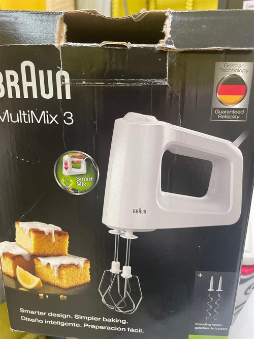 Миксер Braun MultiMix 3  (HM3000) 890000423919 - фото 698439