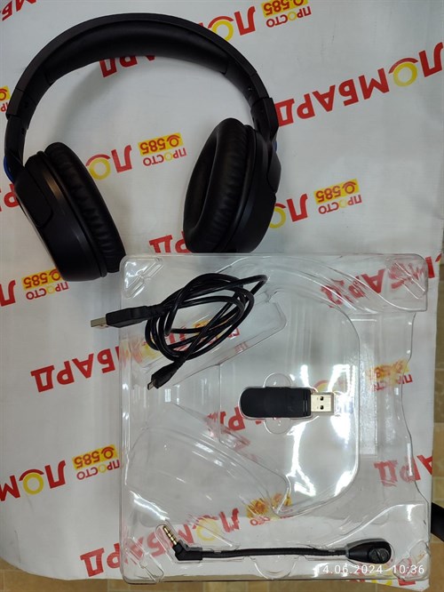 Гарнитура игровая HyperX Cloud Flight (HX-HSCF-BK/AM) 890000493108 - фото 707210