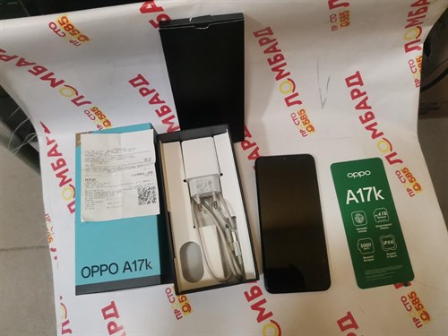 OPPO A17K 3/64 ГБ 890000424162 - фото 743589