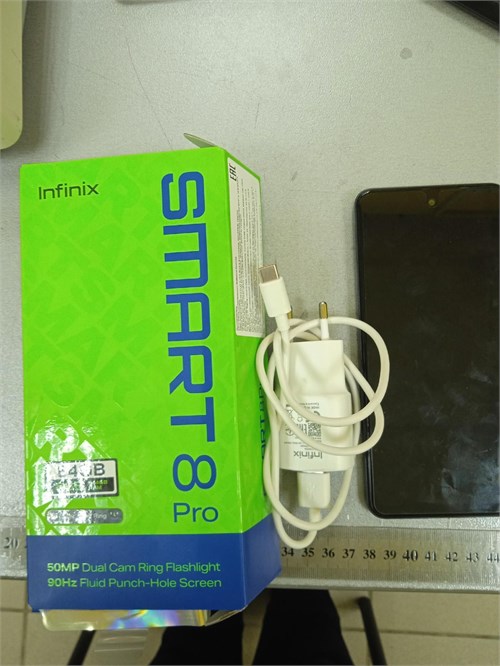 INFINIX SMART 8 PRO 4/64 ГБ 890000522690 - фото 772280