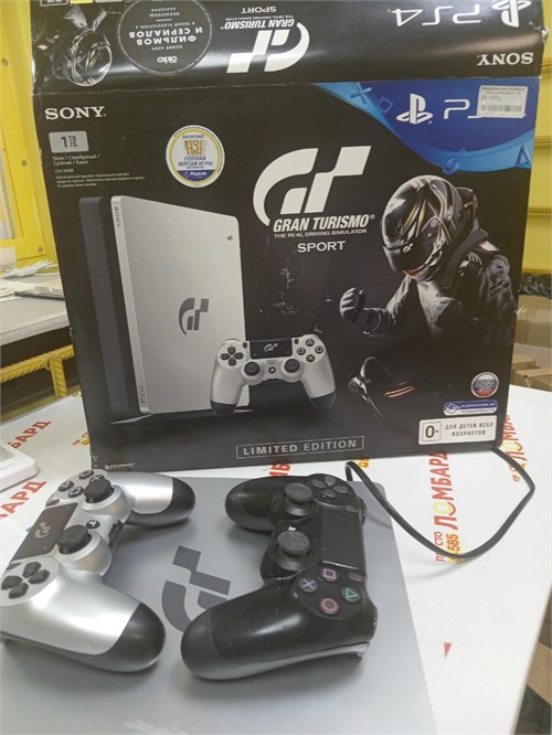 Игровая приставка Sony PlayStation 4 Slim (1TB) Gran Turismo Sport Limited Edition (CUH-2008B) 890000531299 - фото 783279