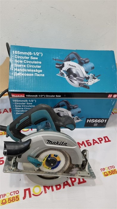 ДИСКОВАЯ ПИЛА MAKITA HS6601 , 1050 Вт 890000535460 - фото 798414