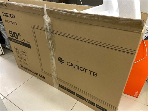 50" (127 см) LED-телевизор DEXP 50UCS1/G 890000545554 - фото 815291