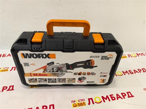 Дисковая пила WORX WX437 , 800 Вт 890000549543 - фото 815389