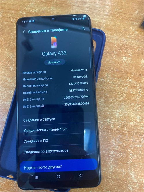 SAMSUNG GALAXY A32 4/128 ГБ 890000553754 - фото 821783