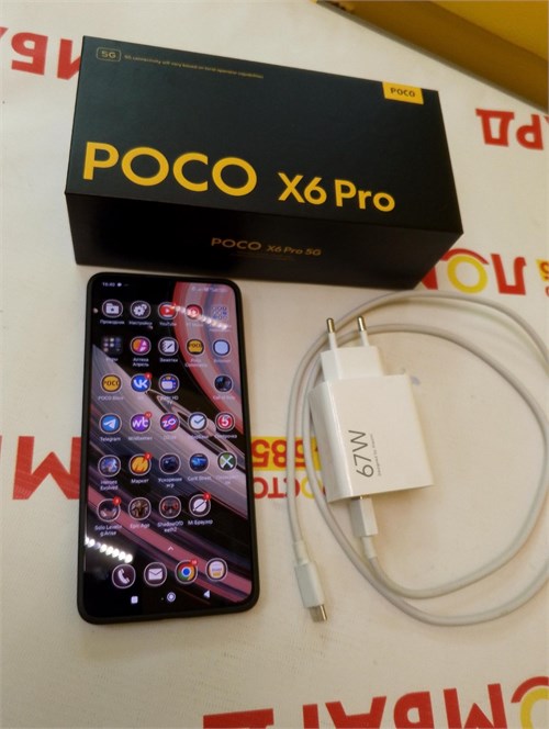 XIAOMI POCO X6 PRO 5G 12/512 ГБ 890000532210 - фото 821907