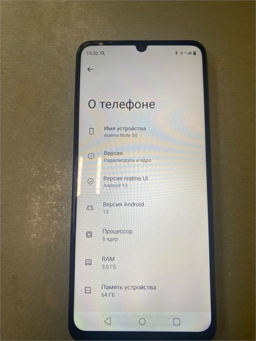 REALME NOTE 50 3/64 890000563385 - фото 837162