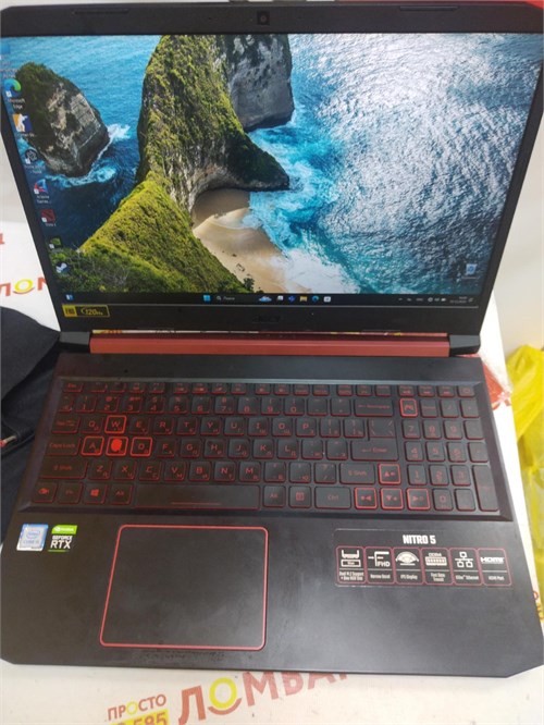 Игровой ноутбук Acer Nitro AN515-54 (i5 9300H , RTX 2060) 890000559559 - фото 838562