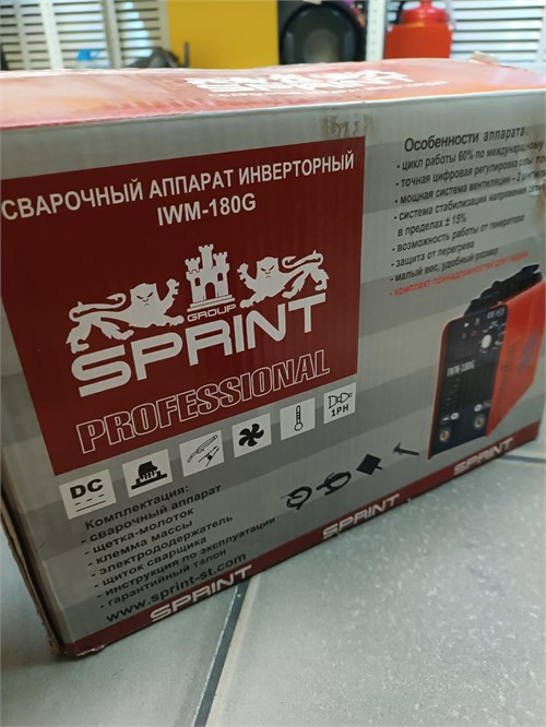Инвертор сварочный sprint IWM-180G 890000587183 - фото 874874