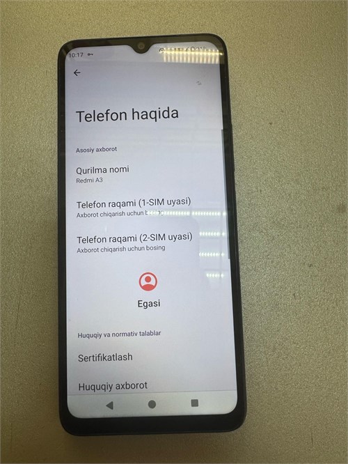 XIAOMI REDMI A3 4/128 ГБ 890000595897 - фото 883767