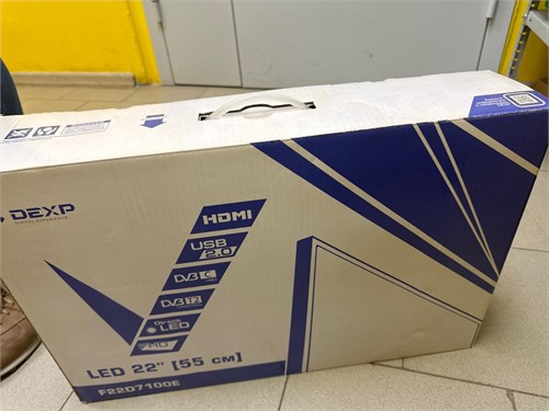 Телевизор LED 22" (55 см) DEXP F22D7100E 890000595377 - фото 885202