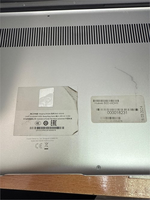 НОУТБУК HUAWEI B0D-WDH9 i5-1135g7 890000592020 - фото 886911