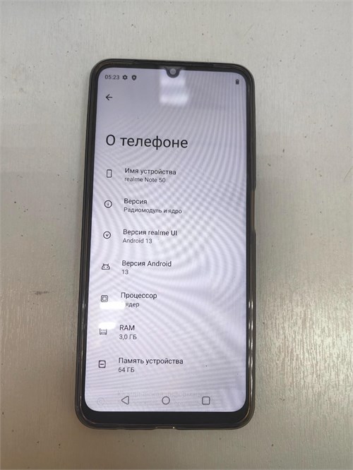 REALME NOTE 50 3/64 ГБ 890000595350 - фото 889315