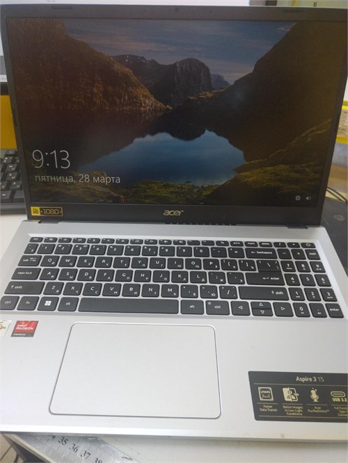 15.6" Ноутбук Acer Aspire 3 A315-24P-R103 (Athlon Silver 7120U) 890000593081 - фото 892045