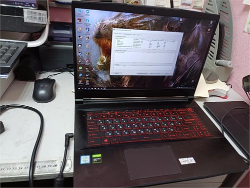 Игровой ноутбук MSI GF63 Thin 9SC (i5 9300H GTX 1650) 890000593873 - фото 902672